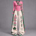 Varsity Chic Henley Two-Piece Set HCT APT AKA 2509263