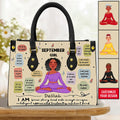 Personalized Leather Bag - September Birthday Gifts, Queen Was Born In September